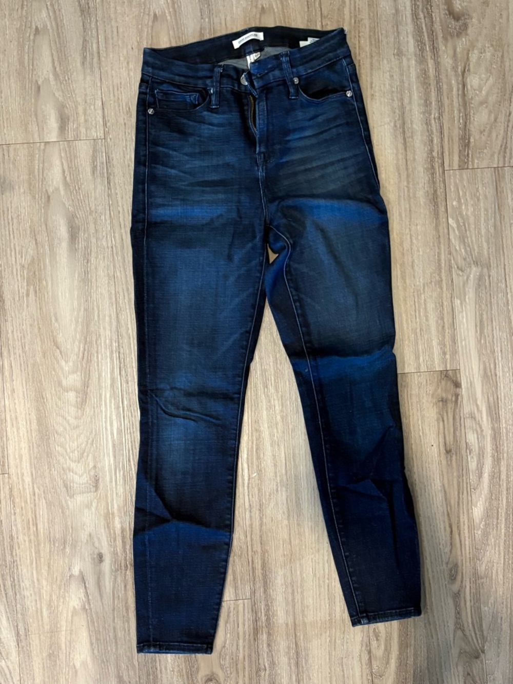Good American Good Waist High Rise Skinny Jeans